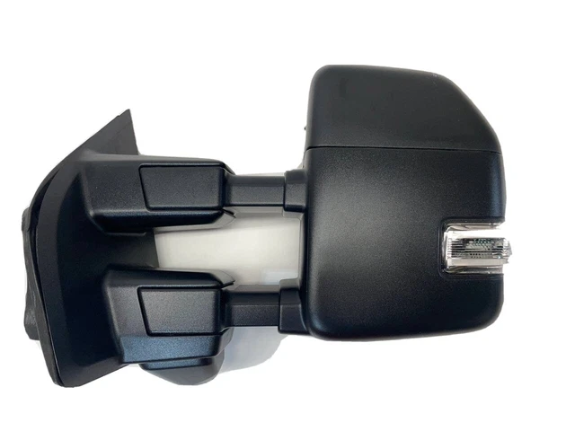 NEW 21 thru 23 F-150 LH OEM Ford  Tow Mirror Manual Fold w/ Camera Blind S.
