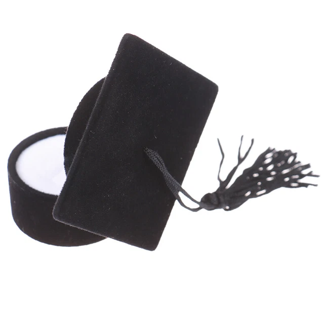 Graduation Cap Ring Box Graduation Jewelry Box  Ring Holder Graduation Gift Qo
