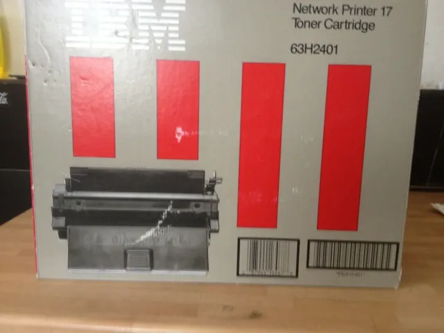 Toner Cartridge IBM Printer 17 Original (63H2401) same as 113R95 nec2011 np17