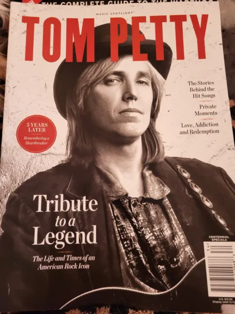 TOM PETTY & THE HEARTBREAKERS - TRIBUTE 2023 CENTENNIAL Magazine / New