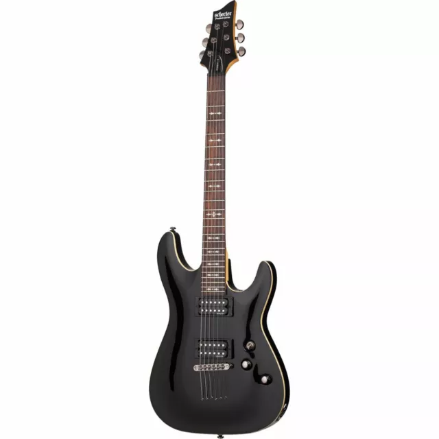 SCHECTER Omen 6 E-Guitar IN Gloss Black