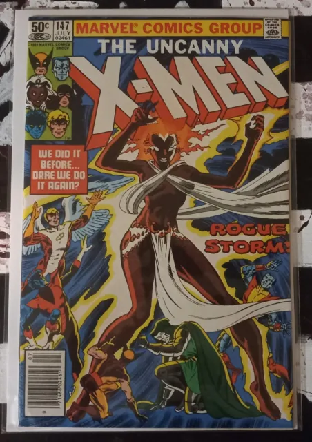 UNCANNY X-MEN Vol.1/No.147 - NEWSSTAND - 1981 - MARVEL COMICS - SEE DESCRIPTION