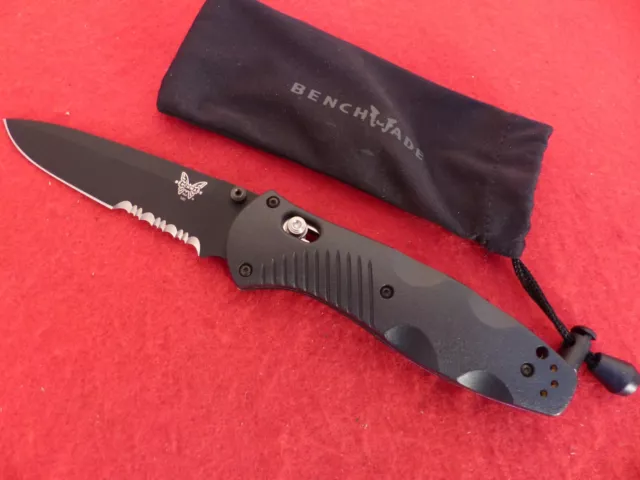 Benchmade 580BK Rift Osborne 1st Production assisted Knife (3.67" Black combo)