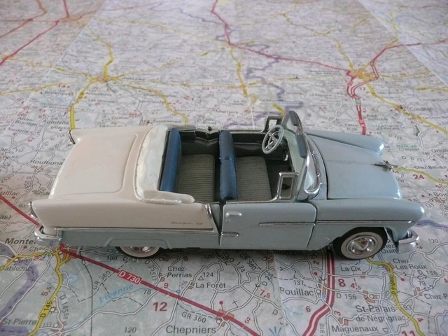 CHEVROLET Bel Air 1955 Ancienne FRANKLIN MINT 1/43