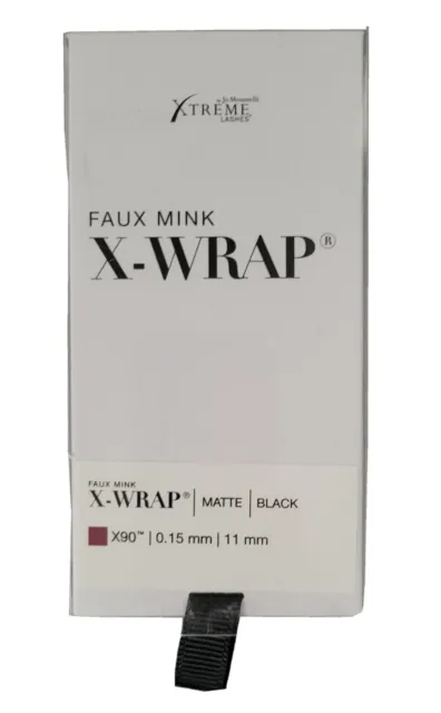Xtreme Lashes X-Wrap Matte Black X90 0.15mm 11mm