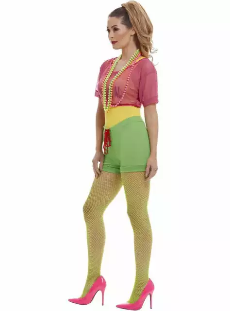 Lets Get Physical 80s Womens Costume Genuine Smiffys - New 3