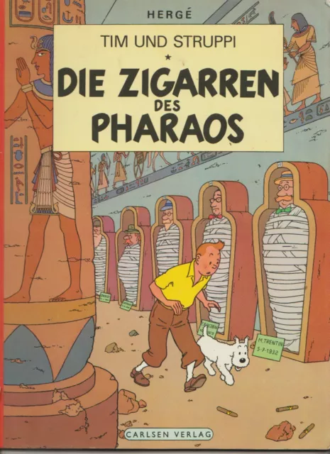 Herge Tim und Struppi  "Die Zigarren des Pharaos"