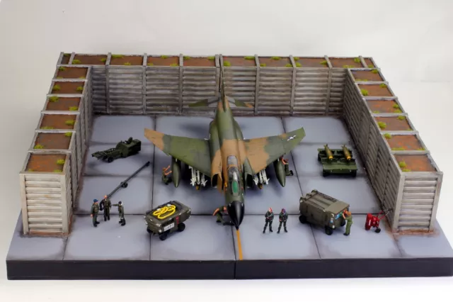 (PreOrder) F-4C Phantom in USAF Airbase Diorama Vietnam war 1:48 Pro Built Model (PreOrder) F-4C Phantom in USAF Airbase Diorama Vietnam war 1:48 Pro Built Model