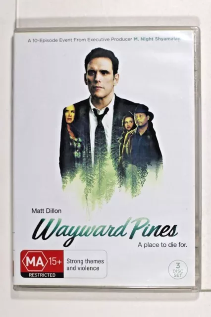WAYWARD PINES Season 1 DVD 2015 Pre Owned Aus Stock Sent