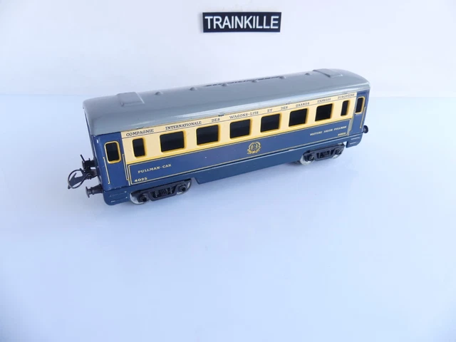 Voiture PULLMAN ZENOBIA HORNBY - Échelle O - Occasion