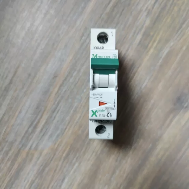 MOELLER PLSM-C6-MW XPOLE CIRCUIT BREAKER / Disjonceur