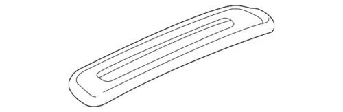 Genuine GM 1999-2005 Pontiac Dash Windshield Defroster Air Vent Grille 22656649