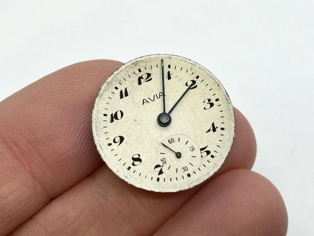 Montre Femme Vintage Avia - Mouvement Mécanique Seulement, Pas De Pièces Détachées, Très Bon état