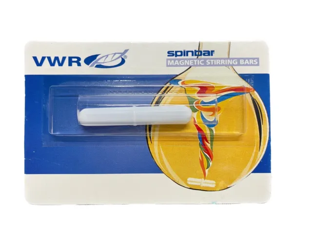 New VWR 2” x 5/16” PTFE Spinbar Octagon Magnetic Stirring Stir Bar 58948-171