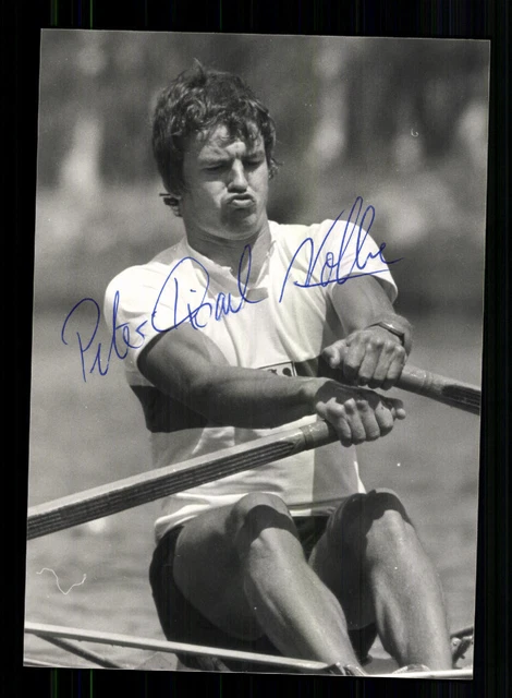 Peter Paul Kolbe Autogrammkarte Original Signiert Kanu + A 228097