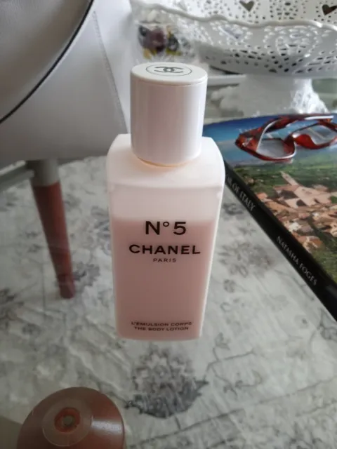 Chanel No 5 Perfumed Body Lotion-6.8 fl. oz, Used a couple times.