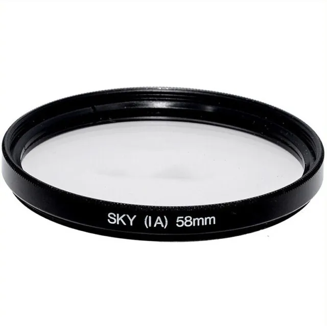 Filtro UV Skylight 58 mm per Canon Nikon Olympus Pentax ecc.