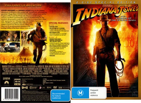 Indiana Jones and the Temple of Doom DVD 2 (2003) - DVD - LastDodo