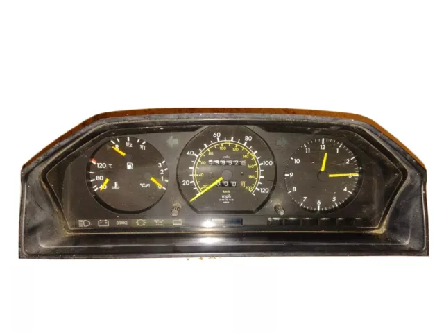 W124 instrument on sale cluster
