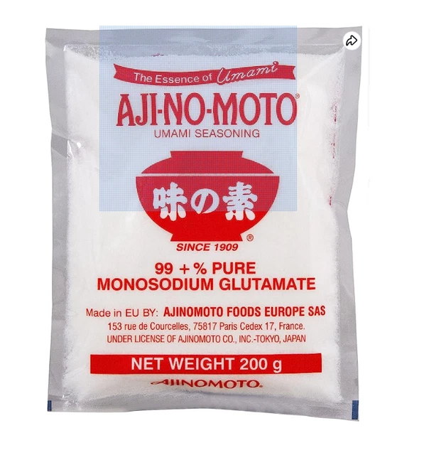 AJINOMOTO MONOSODIUM GLUTAMATE MSG Japanese Umami Seasoning £4.99 ...