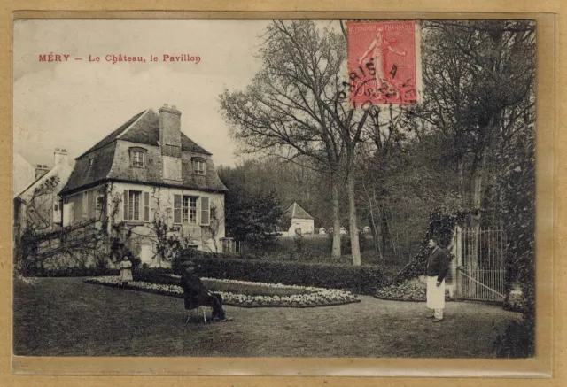 Cpa Méry - le château le pavillon wn1131