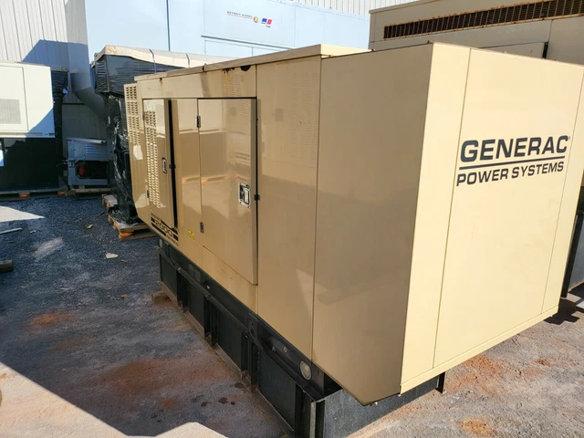 60KW Generac / Hino Diesel Generator �01 1 Phase 931 hrs Tested & working.