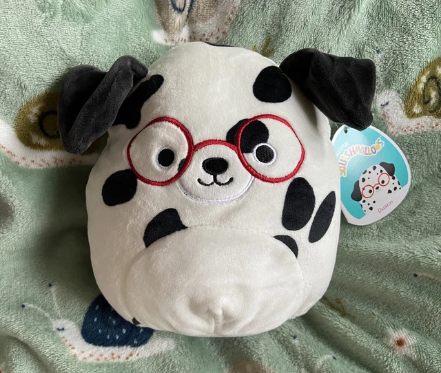 SQUISHMALLOWS DUSTIN THE Dalmatian Dog 8" Kelly Toys Squishmallow Dog £