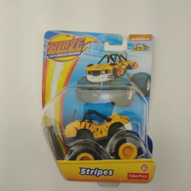 BLAZE AND THE Monster Machines Stripes Nickelodeon Die Cast $22.24 ...
