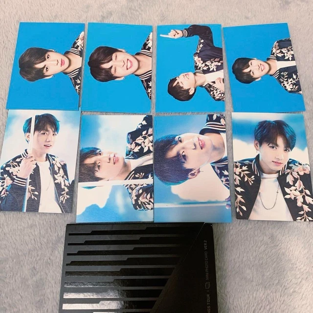 BTS WINGS TOUR Mini Photocards Ver 2 Jungkook Full Set
