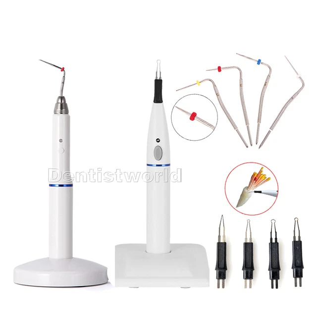 Dental Endo Heated Pen/Obturation System Gutta Percha Gum Cutter/Needle Tips