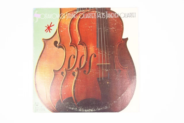 Shostakovich NM- String Quartets 14 & 15 Taneyev Quartet Columbia M-34527