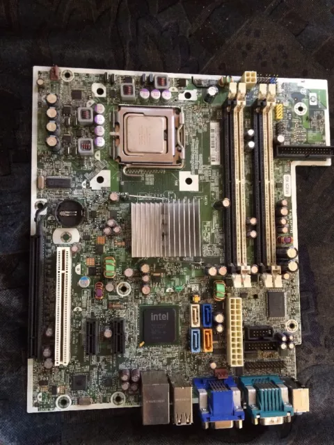HP Compaq Dc58000 Mainboard + Dual Core CPU *Getestet voll funktionstüchtig*