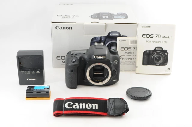 [Near MINT in Box ] Canon EOS 7D Mark II 20.2MP Digital SLR Camera Body A684