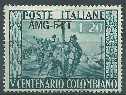 1951 Trieste A Amg-Ftt 5 Cent Birth C Colombo 1 Value New MNH MF26446