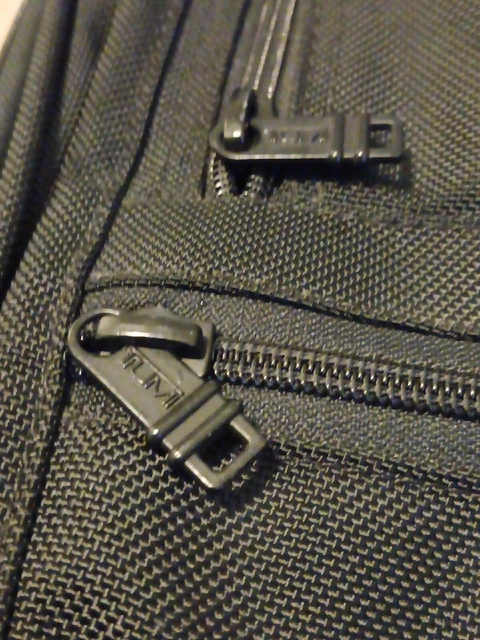 Tumi 22" Vintage Black Ballistic Nylon Upright Carry-On Rolling Luggage USA Made 3