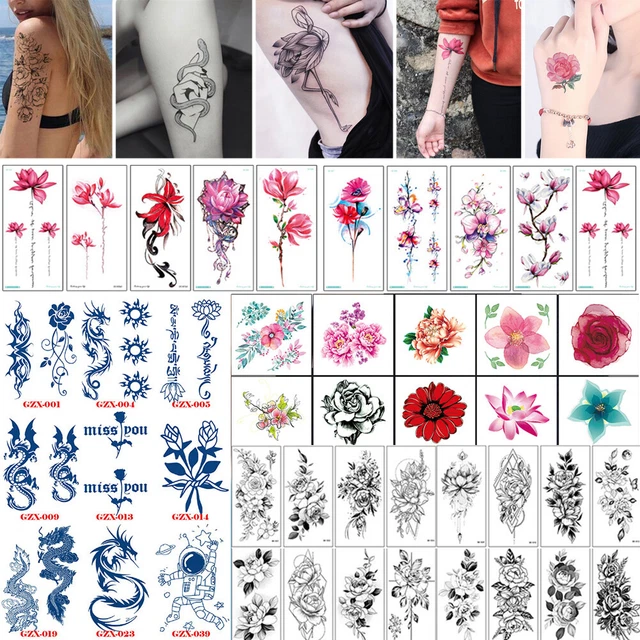 Stickers Tatouages Temporaires Naruto - 20 Autocollants Imperméables Kakashi Itachi