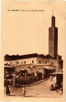 CPA ak morocco tanger-mezquita de sidi-bou-aabaid (219882)
