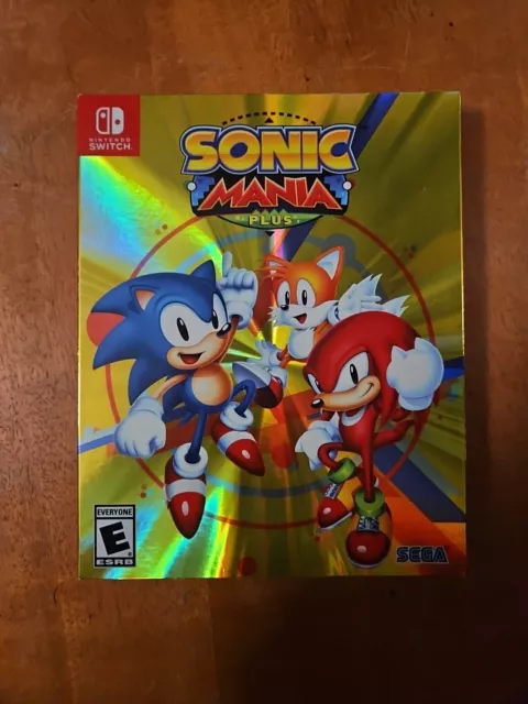 Sonic Mania Plus for Nintendo Switch CIB with artbook