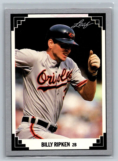 1991 LEAF BILLY Ripken #7 Baltimore Orioles 107357 EUR 0,87 - PicClick FR