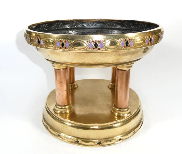 Art Nouveau Jardiniere WMF Enamel