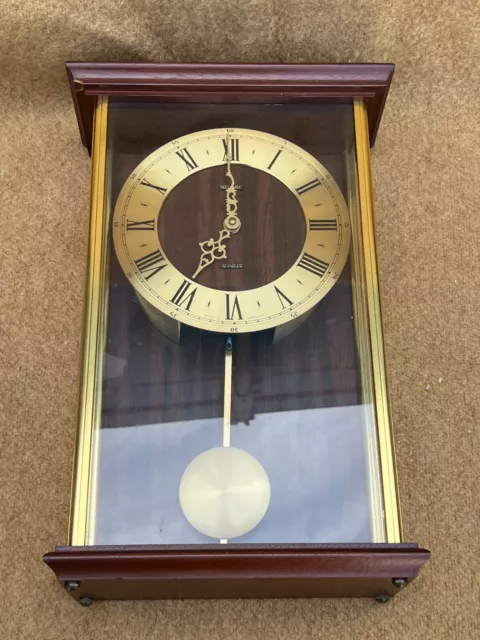 Vintage Metamec Quartz Wall Or Mantel Clock