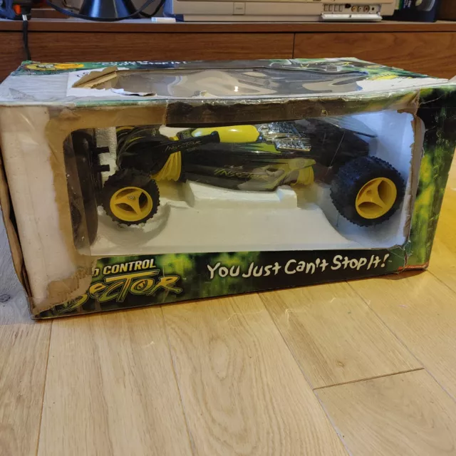 NIB NOS VTG Organic Mechanix Gear Head RC Insector Car w Remote 90.00 PicClick
