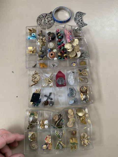 Lot De Bijoux Vintage Anciens – Bigiotteria Avec Défauts, Pour Collectionneurs