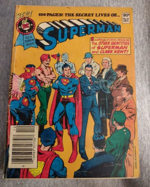Best Of Dc - Blue Ribbon Digest #8 - The Secret Lives Of Superman 1980
