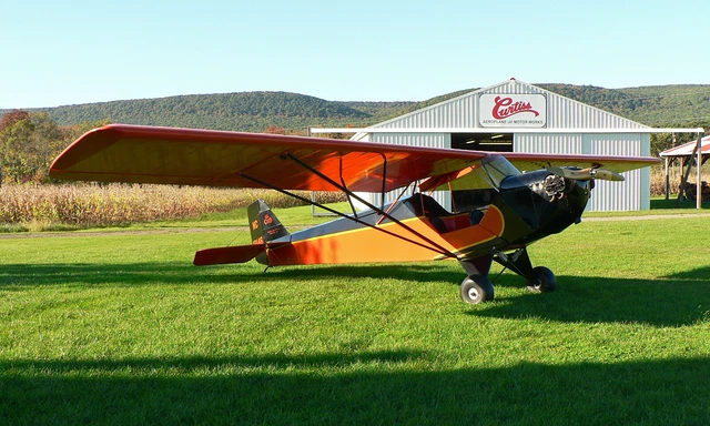 Vintage R/C Piper J-2 Cub / 1936 Taylor Cub Plane Scale 1 sheet 44" WS .049 Vintage R/C Piper J-2 Cub / 1936 Taylor Cub Plane Scale 1 sheet 44" WS .049