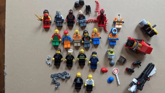 Lego Lot of Minifigures Minifig Ninjago Star Wars Carnage