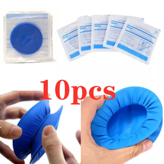 10Pcs Dental Disposable Sterile Rubber Dam Cheek Retractor Expander Mouth Opener