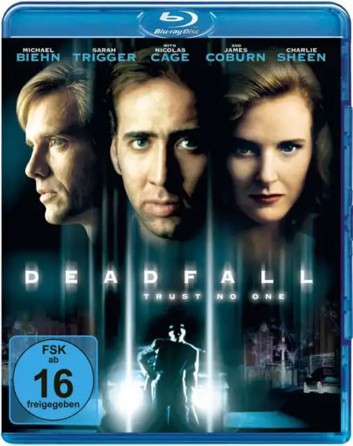 DEADFALL (1993) Nicolas Cage Blu-Ray NEW (German Package has English Audio)