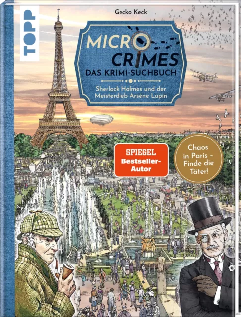 Gecko Keck / Micro Crimes. Das Krimi-Suchbuch. Sherlock Holmes und der Meist ...