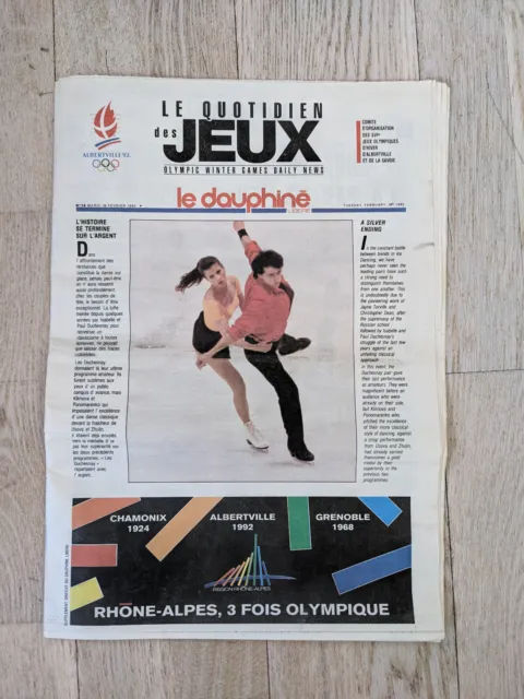 EO Le Dauphiné - Le Quotidien des Jeux - Albertville 92 - n°14 - TBE